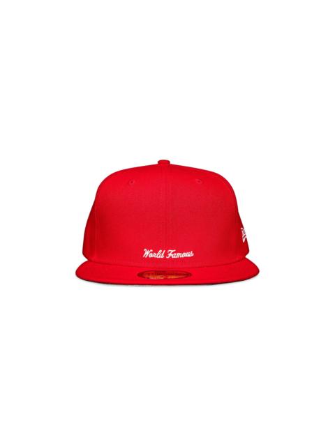 Supreme Supreme Enamel Logo 6-Panel 'Red' | REVERSIBLE