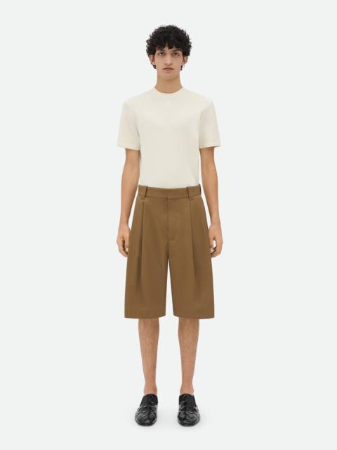 Bottega Veneta Cotton Gabardine Shorts