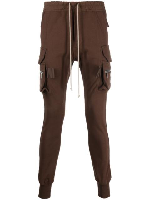 Rick Owens tapered-leg cotton trousers