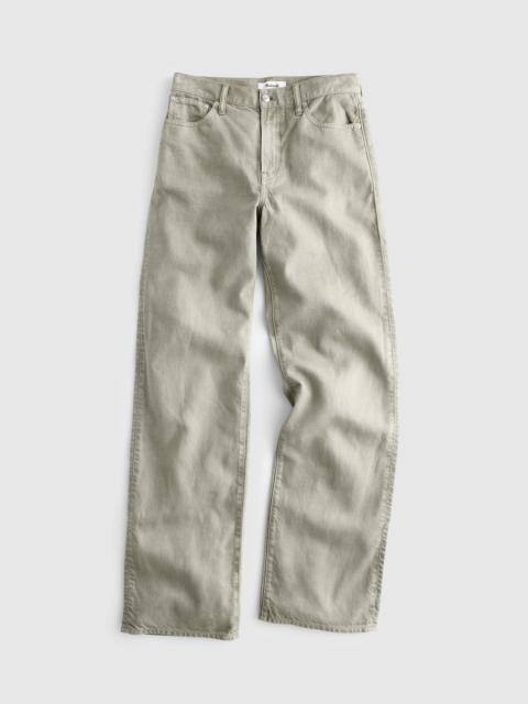 Madewell The Perfect Vintage Wide-Leg Jean in Airy Denim