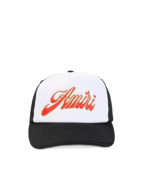 AMIRI logo-embroidered cap