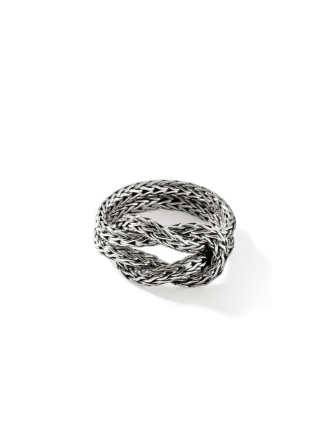 Love Knot Ring, Sterling Silver, 5MM