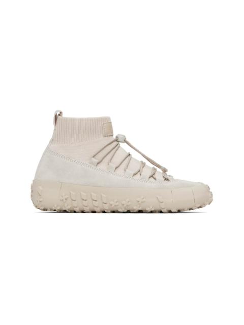 Lemaire Gray Vibram Wrap On Sneakers