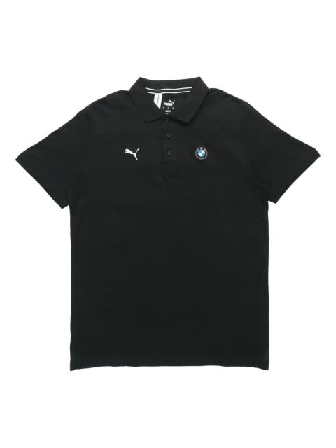 PUMA PUMA x BMW Motorsport Striped Polo Shirt 'Black White' 598005-01