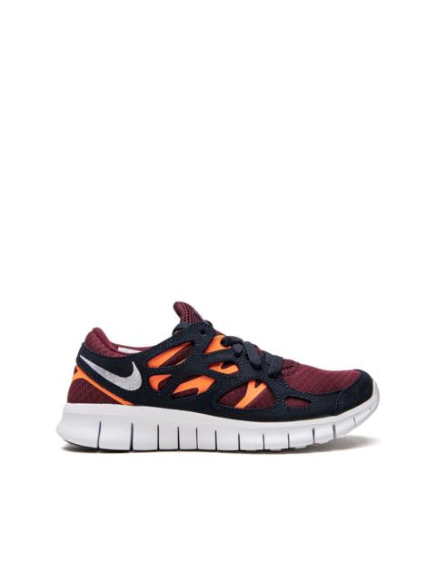 Free Run 2 "Dark Beetroot/White/Total Oran" sneakers