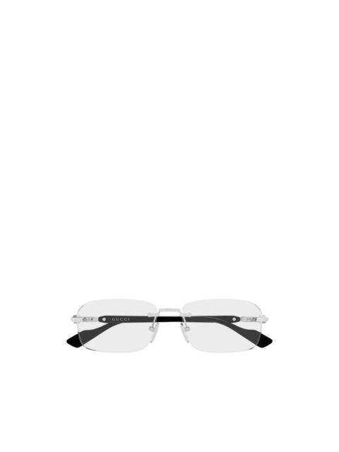 GUCCI rimless glasses