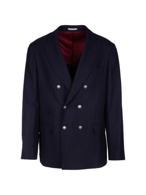double-breasted blazer