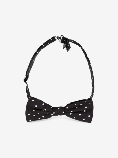 Dolce & Gabbana polka-dot silk bow tie