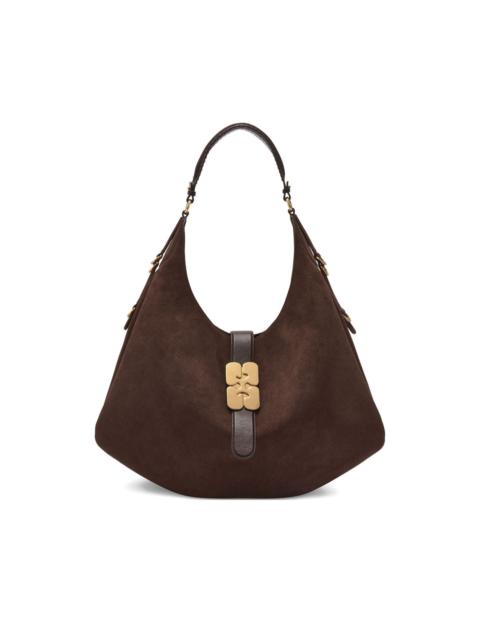 logo-plaque shoulder bag