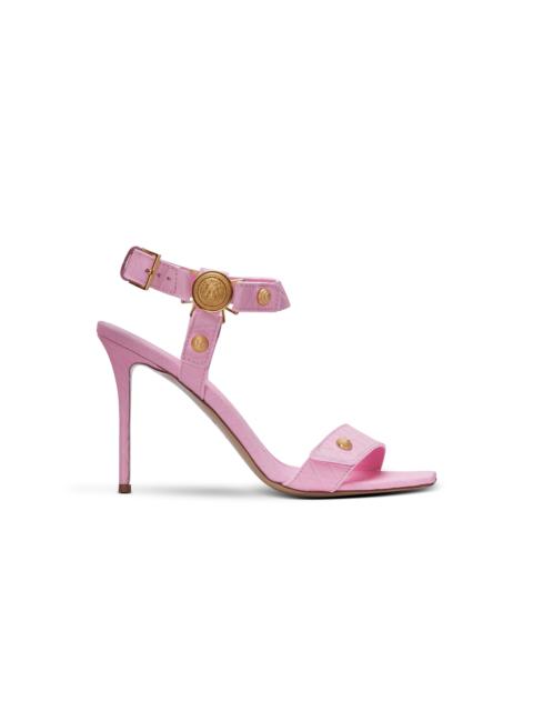Balmain Eva leather sandals