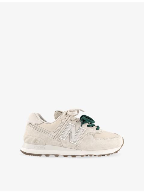 New Balance 574 Suede Trainers