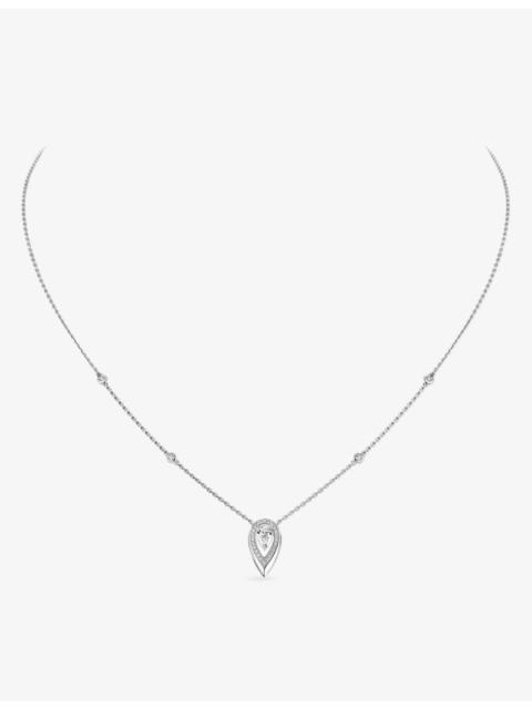MESSIKA Fiery Gold and 0.25ct Diamond Pendant Necklace