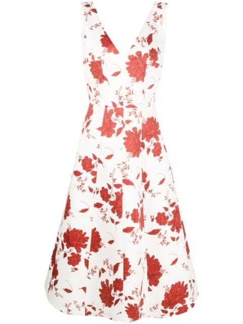EMILIA WICKSTEAD Petrova floral-print midi dress