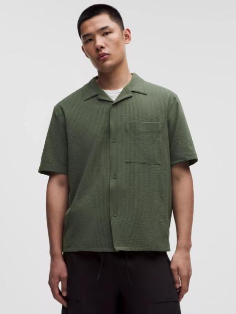 lululemon Airing Easy Camp-Collar Shirt *Textured