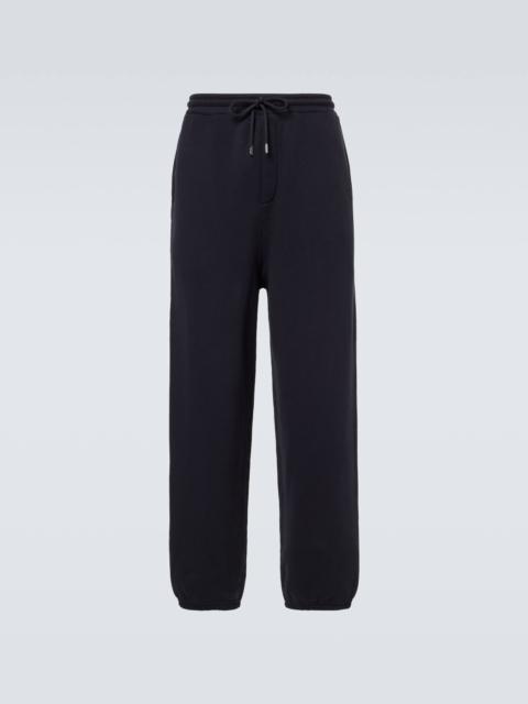 JACQUEMUS Torneo cotton jersey sweatpants