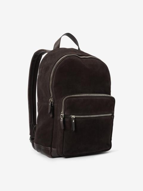 ALLEN EDMONDS Suede and Leather Backpack