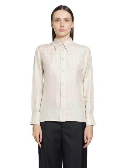 GUCCI Habotai Jacquard Shirt