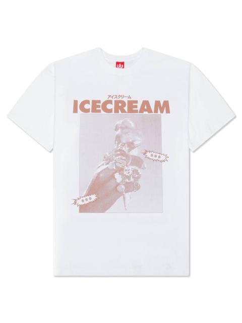 ICECREAM SIP S/S TEE - WHITE