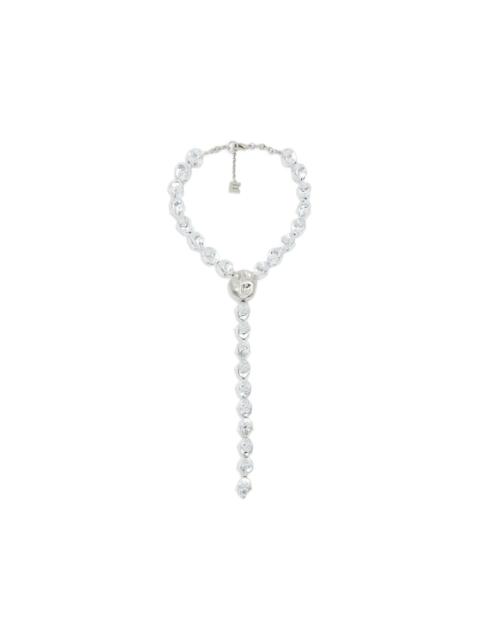 ESSENTIEL ANTWERP beaded hammered necklace