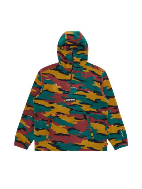 Supreme polartec half hot sale zip hooded sweatshirt