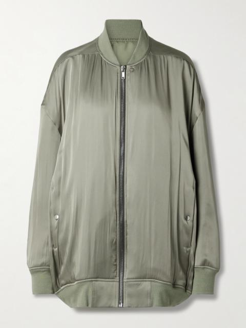 Peter Oversized Padded Satin Jacket