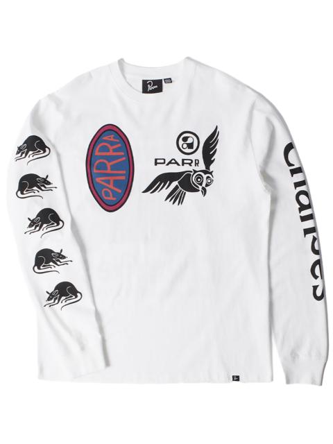 by Parra Team Changes LS Tee "White" 55150-WHT