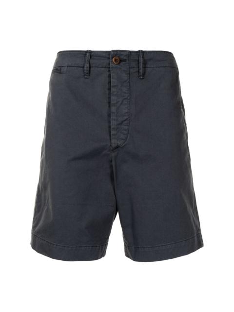 knee-length bermuda shorts