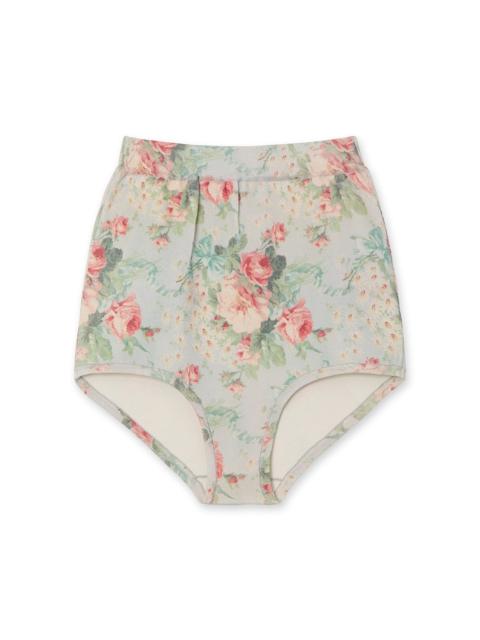 Floral Knit Pants