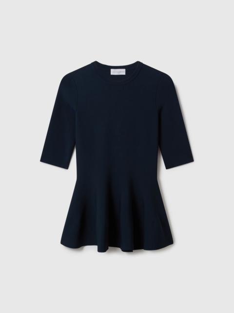 Stella McCartney Compact Knit Peplum Top