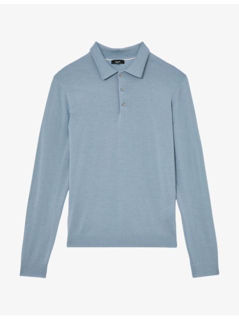 REISS Trafford Wool Polo Jumper