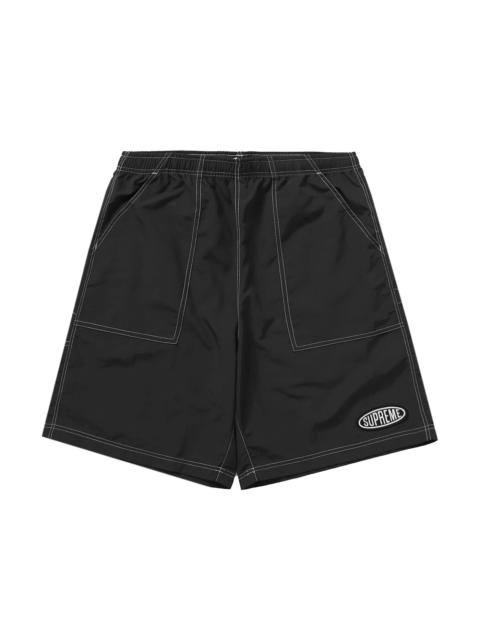 Supreme Supreme Nylon Painter Short Black