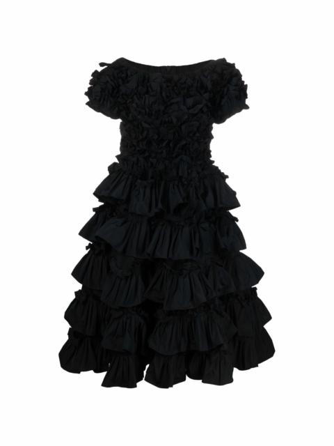 REDValentino ruffled flared dress