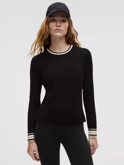 lululemon Cotton-Blend Long-Sleeve Crew