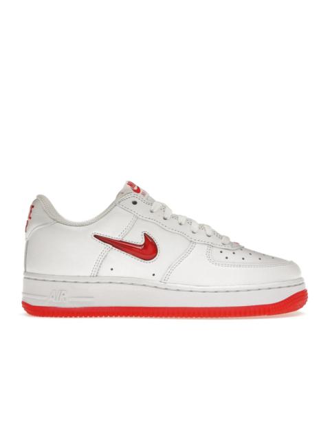 Nike Air Force 1 Low '07 Retro Color of the Month Jewel Swoosh University Red