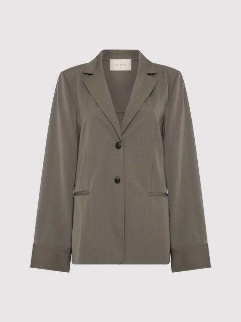 ST. AGNI Shirt Jacket - Smokey Olive