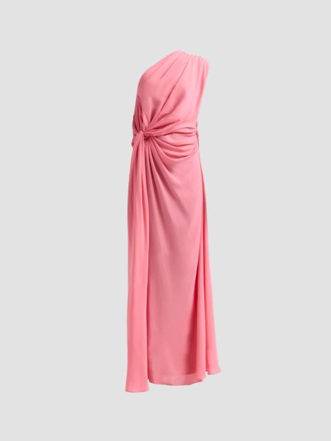 ALEX PERRY Women's Draped One-Shoulder Gown - Coral