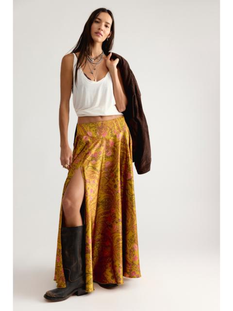 FREE PEOPLE Chilco Printed Maxi Skirt