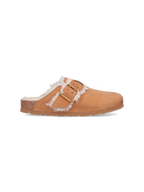 BIRKENSTOCK MULES "BOSTON BOLD SHEARLING"