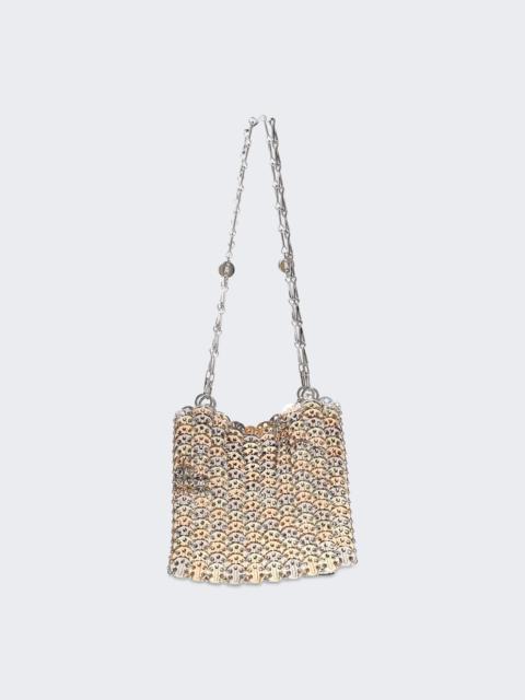 rabanne 1969 Tricolor Bag Gold, Rose Gold, Silver