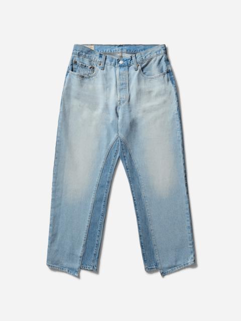 Women's 501 90's Ankle Layered Jeans Blue