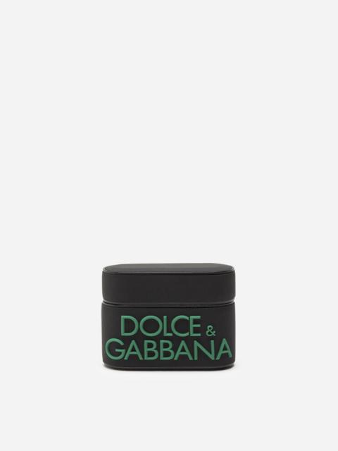 Dolce & Gabbana Rubber airpods pro case with micro-injection logo