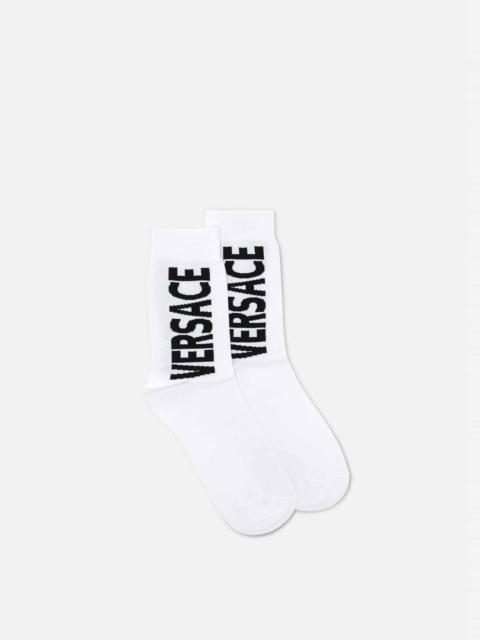 VERSACE Versace Logo Socks