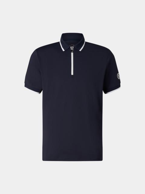 BOGNER Cody functional short-sleeved top in Navy blue