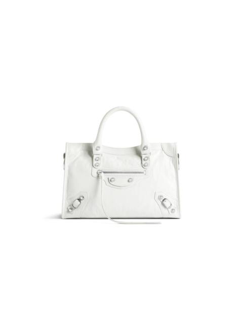 BALENCIAGA Le City Small Bag in White