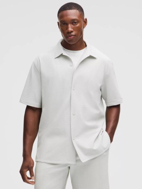 lululemon Textured Camp Collar Short-Sleeve Shirt