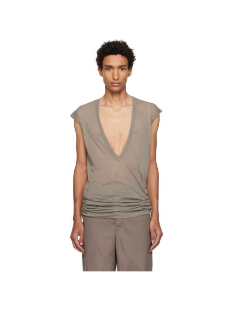 Rick Owens Taupe Tower Dylan T-shirt