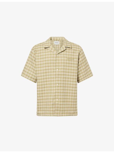Carhartt WIP Kander Waffle Cotton Shirt