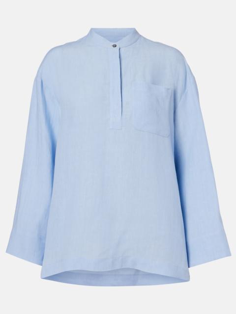 'S Max Mara Cantico linen blouse