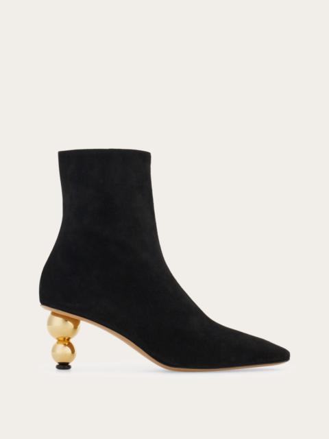 FERRAGAMO Spherical heel ankle boot