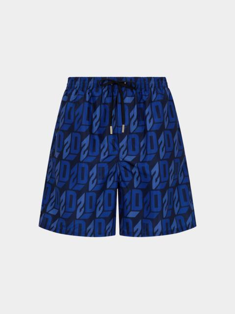 DSQUARED2 D2 MONOGRAM BOXER